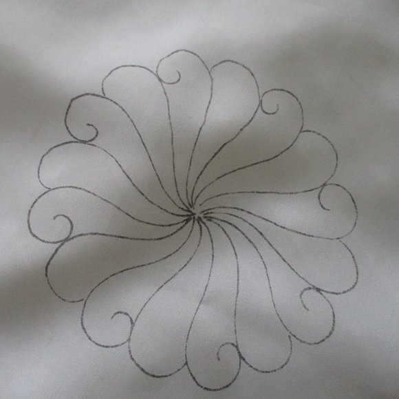 **2/12$**Cream & gray petite scarf - Picture 3 of 3